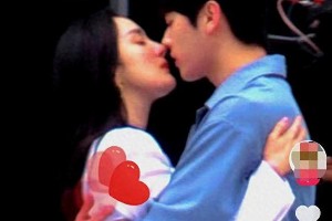 杨幂许凯吻戏路透曝光：真情实感引热议